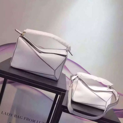 Loewe Puzzle Duża Torba L9120 Biała