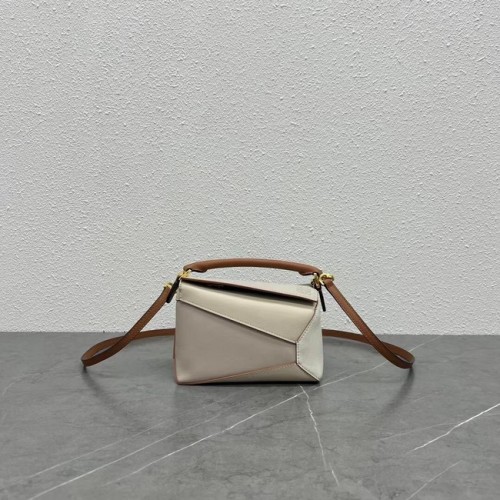 Loewe mini Puzzle Bag Original Leather 6124 szary