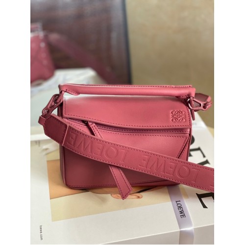 Loewe mini Puzzle Bag Original Leather 6223 pink