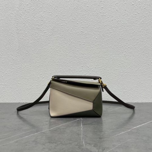 Loewe mini Puzzle Bag Original Leather A6124 szary