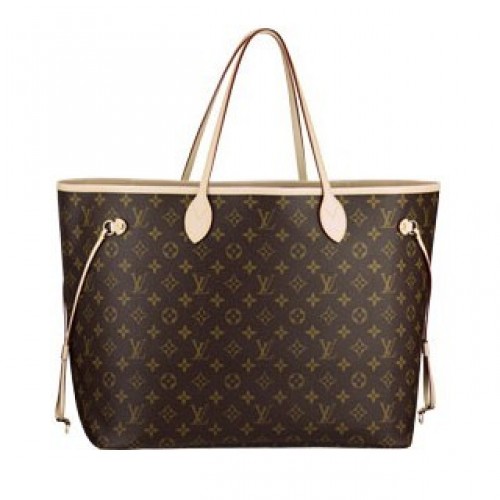 Płótno z monogramem Louis Vuitton Neverfull GM M40157