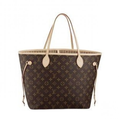 Płótno z monogramem Louis Vuitton Neverfull MM M40156