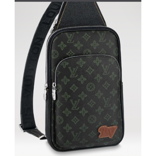 Louis Vuitton AVENUE TOREBKA NA RAMIĄCZKĘ NM M46344 zielona