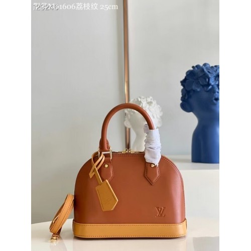 Torba Louis Vuitton Alma BB Tote Bag M91606 brązowa