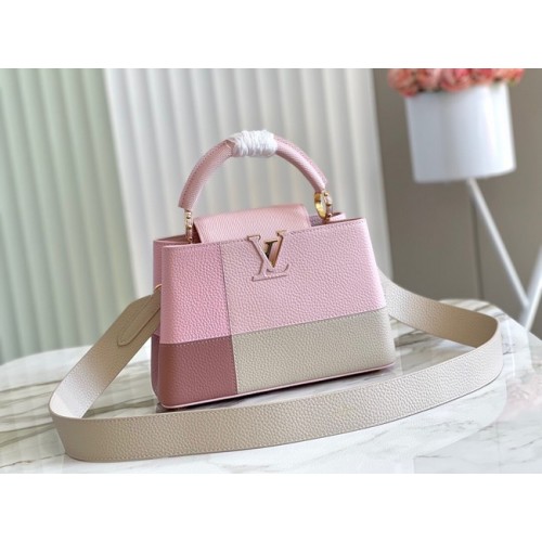 Louis Vuitton CAPUCINES BB M48867 różowy
