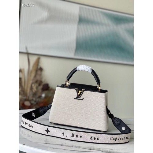 Louis Vuitton CAPUCINES BB M59873 czarny