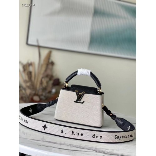 Louis Vuitton CAPUCINES MINI M59874 czarny