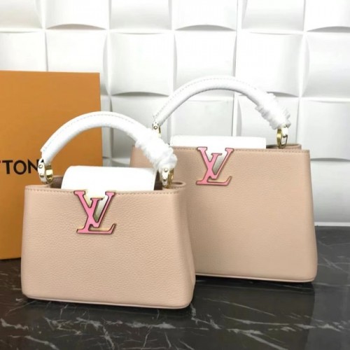 Louis Vuitton CAPUCINES MINI M99676 jasnoróżowy