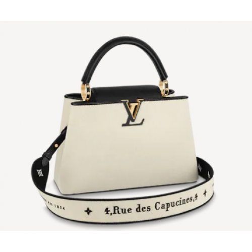 Louis Vuitton CAPUCINES MM M59872 Czarny