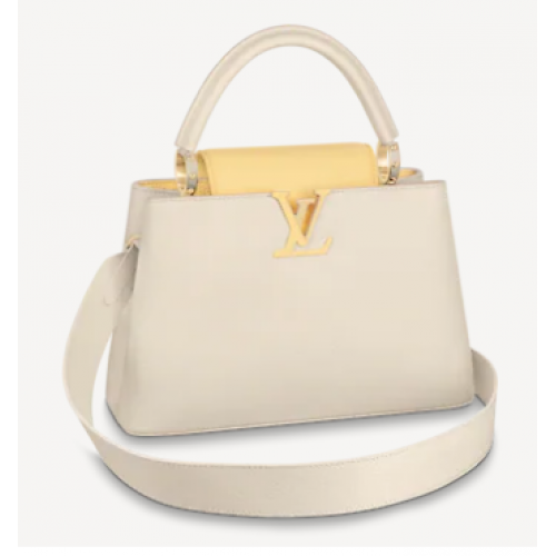 Louis Vuitton CAPUCINES MM M59883 Creme Beige