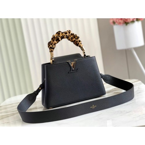 Louis Vuitton CAPUCINES PM M48865 czarny