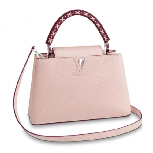 Louis Vuitton CAPUCINES PM M52388 RÓŻOWY