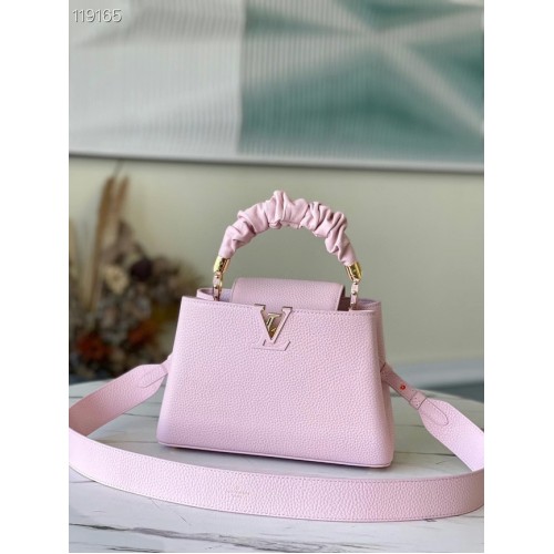Louis Vuitton CAPUCINES PM M58587 różowy