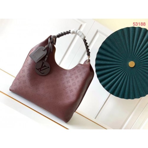Louis Vuitton CARMEL M53188 Burgundowy