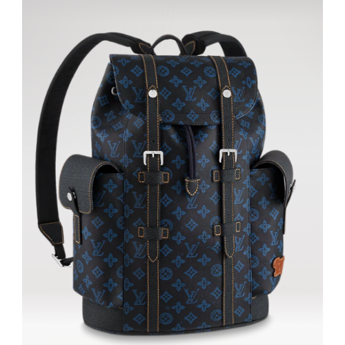 Louis Vuitton CHRISTOPHER MM M46338 niebieski