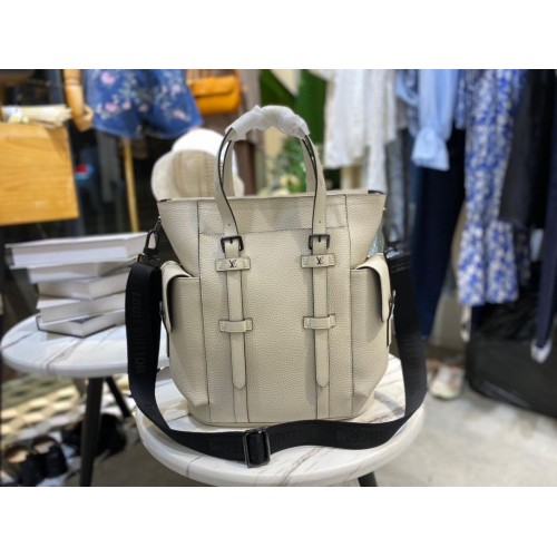 Louis Vuitton CHRISTOPHER TOTE M58479 Biały