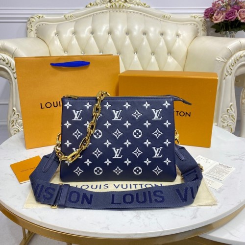 Louis Vuitton PODUSZKA PM M58626 Królewsko niebieska biel
