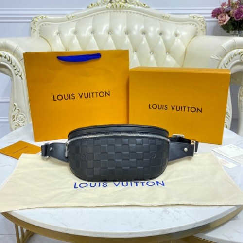 Louis Vuitton Canvas BUMBAGS M40298 CZARNY