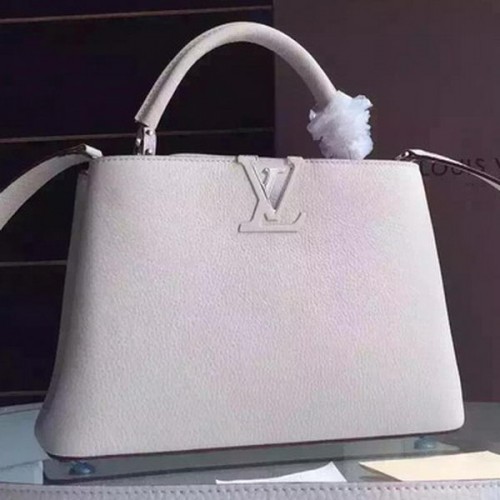 Torba na ramię Louis Vuitton Capucines BB M94754 OffWhite