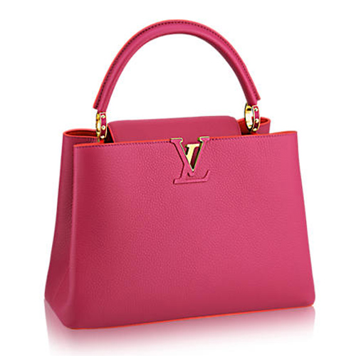 Louis Vuitton Capucines MM M95508 Hibiscus Flamingo