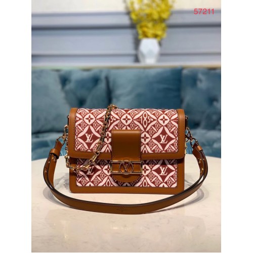 Louis Vuitton DAUPHINE M57211 brązowy