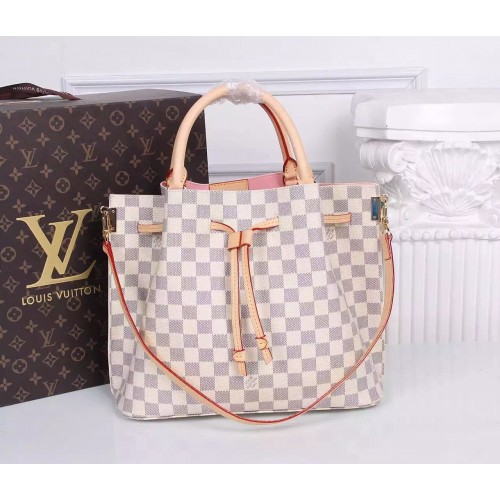 Płócienna torba na ramię Louis Vuitton Damier Azur 41579