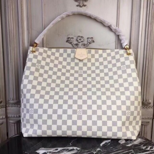 Louis Vuitton Damier Azur Płótno pełne wdzięku 43704