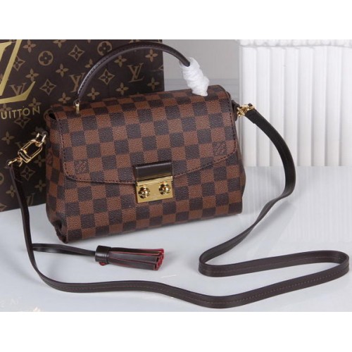 Louis Vuitton Damier Ebene Płócienna torba CROISETTE N41581
