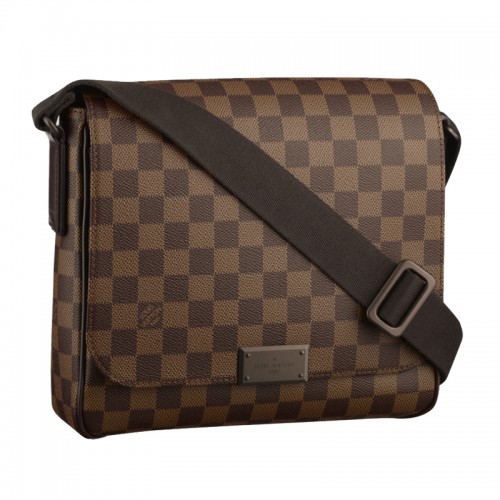 Torba kurierska Louis Vuitton Damier Ebene Canvas District PM N41213