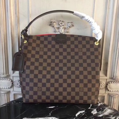 Louis Vuitton Damier Ebene Płótno Wdzięku PM N44044