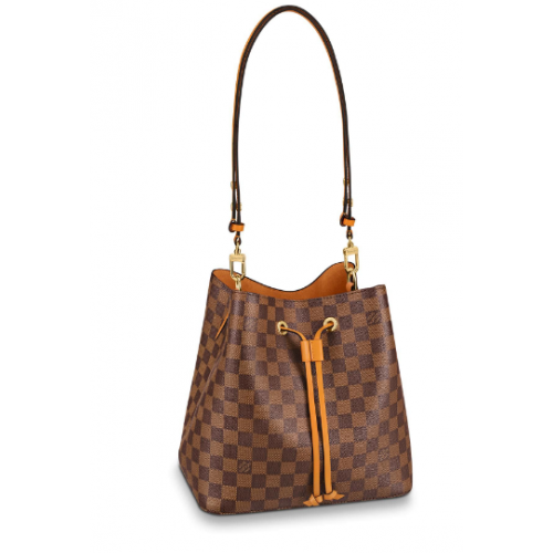 Louis Vuitton Damier Ebene NEONOE N40198 żółty