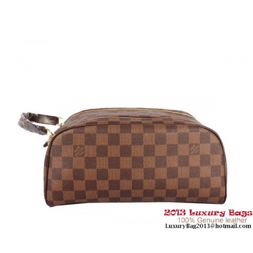 Louis Vuitton Damier Ebene Canvas King Size Cosmeticry Bag 2 N47527