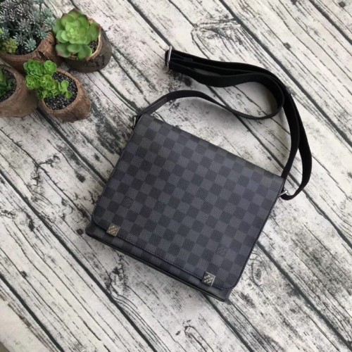 Płótno grafitowe Louis Vuitton Damier 41714