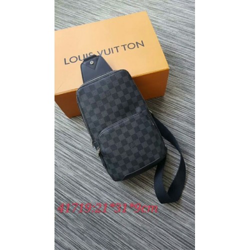 Płótno grafitowe Louis Vuitton Damier 41719