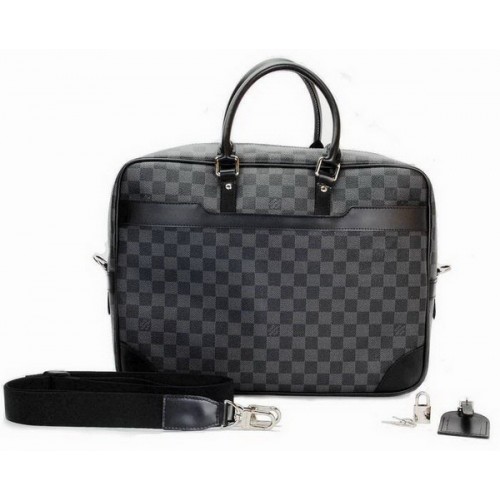 Louis Vuitton Damier Grafitowe płótno Popte-Documents Travel GM N41123