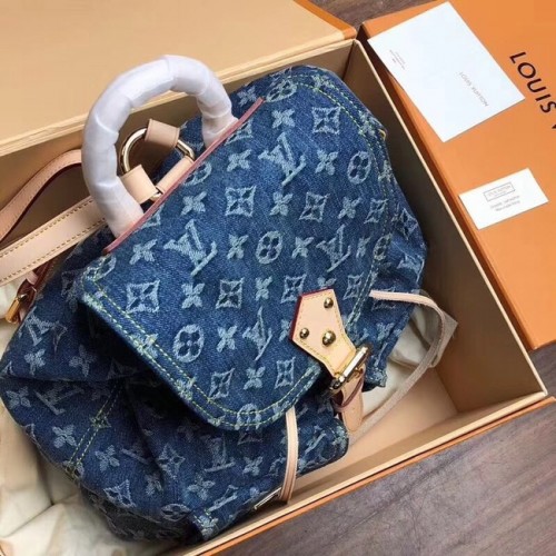 Plecak Louis Vuitton Denim M44460 niebieski