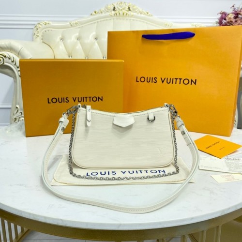 Louis Vuitton EASY POUCH NA PASKU M80471 BIAŁY