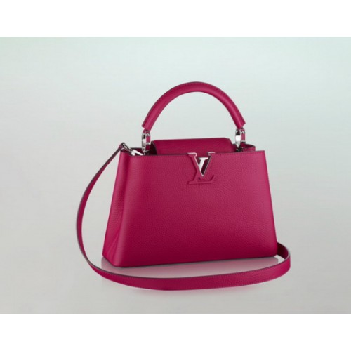 Louis Vuitton Elegancka torebka Capucines BB Bag M94519 Fuchsia