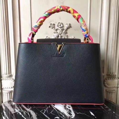 Torebki Louis Vuitton Elegant Capucines MM M41813 Black