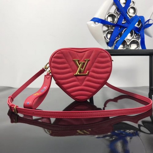 Louis Vuitton HEART BAG NEW WAVE M52796 czerwony