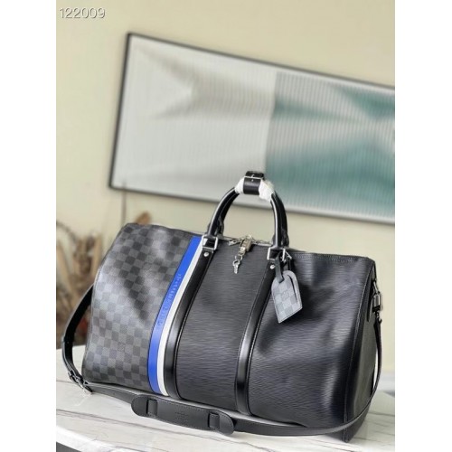 Louis Vuitton KEEPALL BANDOULIERE 45 M56660 CZARNY