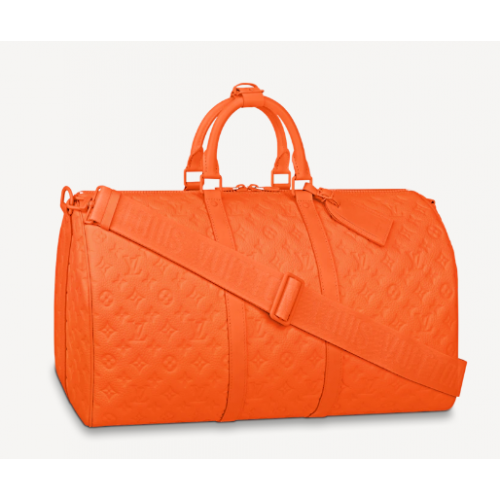 Louis Vuitton KEEPALL BANDOULIERE 50 M20963 Pomarańczowy