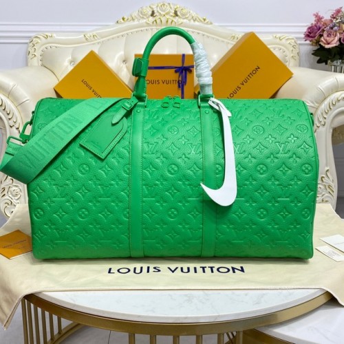 Louis Vuitton KEEPALL BANDOULIERE 50 M20963 zielony
