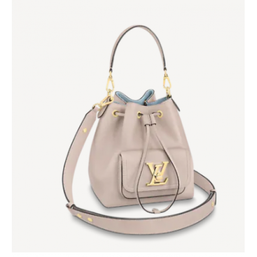 Louis Vuitton LOCKME BUCKET M57687 Greige