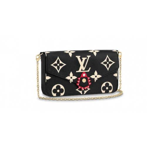 Louis Vuitton Louis Vuitton CRAFTY POCHETTE FELICIE Torba na łańcuszku M69515 czarna