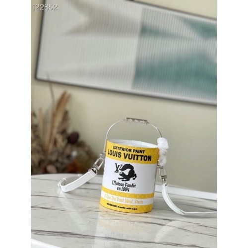 Louis Vuitton Louis Vuitton PUSZKA NA FARBĘ M81590 żółta