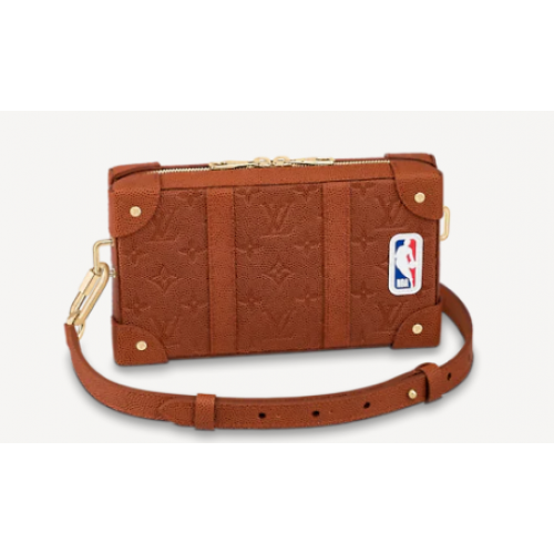 Louis Vuitton Louis VuittonXNBA MIĘKKI PORTFEL DO NOSZENIA M80549 Brązowy