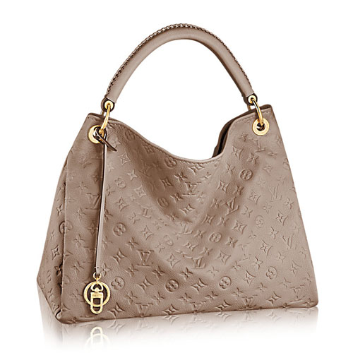 Louis Vuitton M41174 Monogram Empreinte Skórzany Artsy MM Pebble