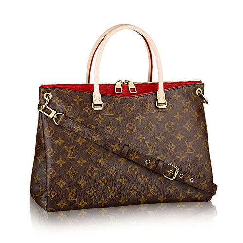 Torebka Louis Vuitton M41175 Monogram Canvas Pallas Cerise