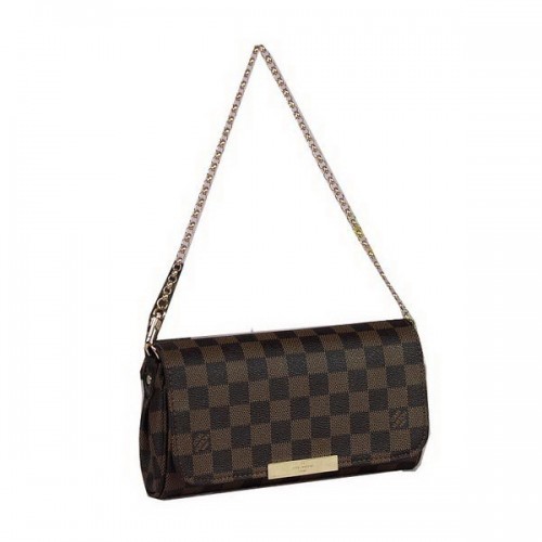 Louis Vuitton N41276 Damier Ebene Canvas Ulubiona torba na ramię PM